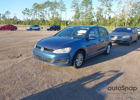 2015 Volkswagen Golf Tsi S 4-Door from USA, damaged, VIN 3VW217AU7FM018336
